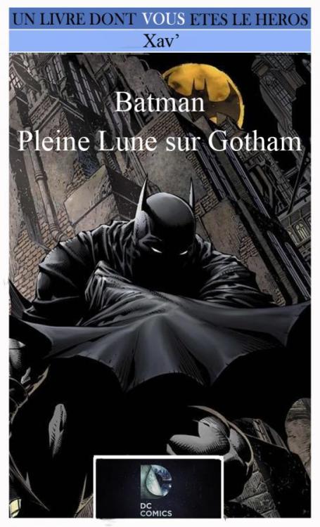 Couverture de « BATMAN - PLEINE LUNE SUR GOTHAM »