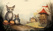 Couverture de « La galette et la goinfre mystère »