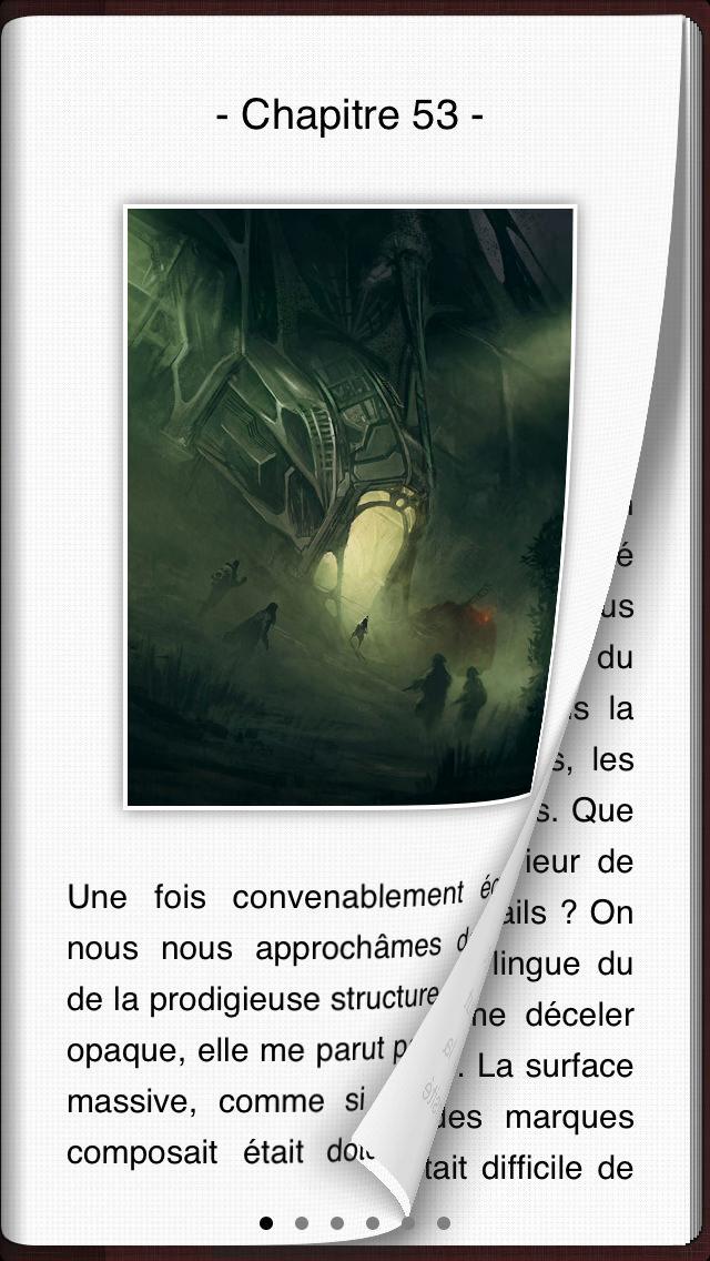 Visuel d'une page en train d'être tournée